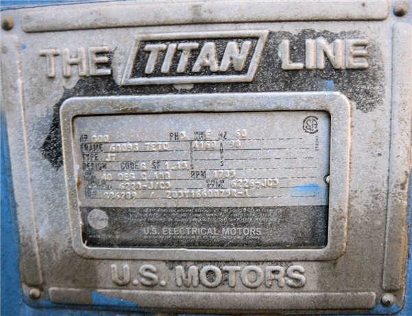 U.s. Electrical Motors 800 Hp Wound Rotor Induction Motor)